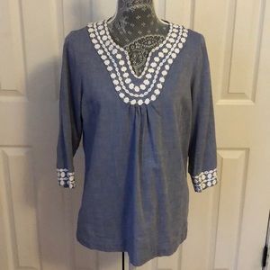 Boden chambray tunic